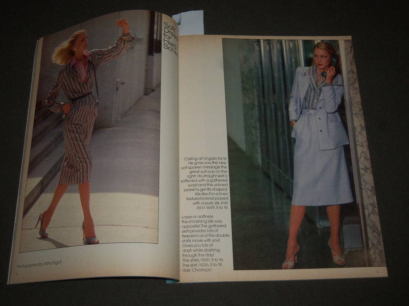 1977 JANUARY/FEBRUARY VOGUE PATTERNS MAGAZINE - FASHION - SP 5802