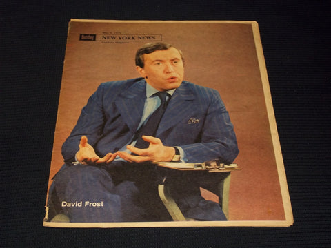 1970 MAY 3 SUNDAY NEW YORK NEWS COLOROTO MAGAZINE - DAVID FROST - E 13015