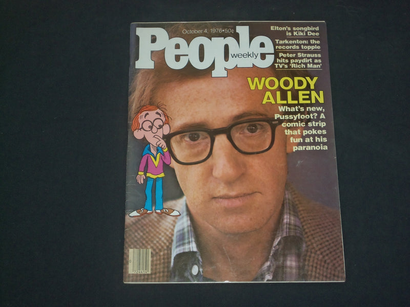 1976 OCTOBER 4 PEOPLE MAGAZINE - WOODY ALLEN - B 4829