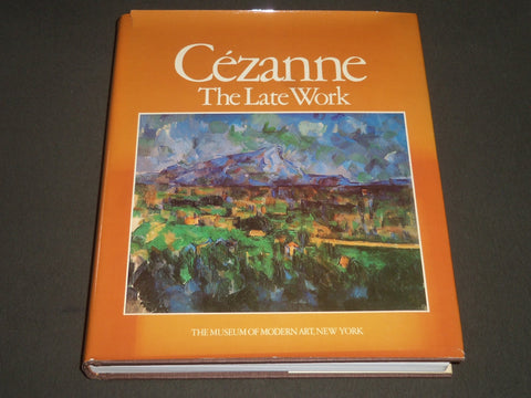1977 CEZANNE THE LATE WORK PUBLISHED BY MUSEUM OF MODERN ART - KD 4071