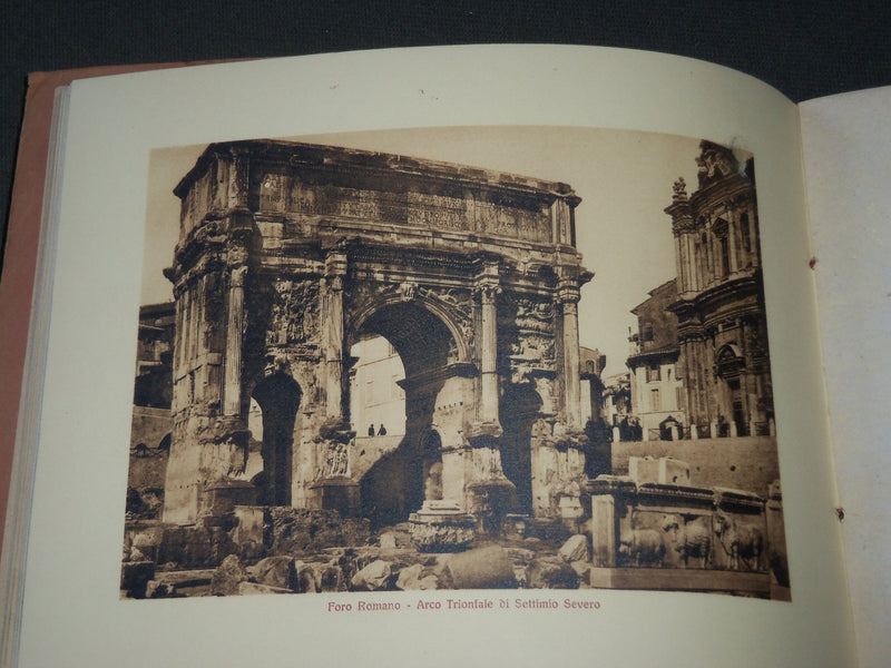 1900'S RICORDO DI ROMA VIEW BOOK - SOFTCOVER - 48 PHOTOS INSIDE - J 3284