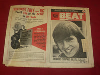 1967 JAN 28 THE BEAT NEWSPAPER - DAVY JONES - PHOTOS, ARTICLES & ADS - NP 3911