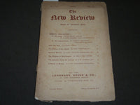 1889 JUNE THE NEW REVIEW MAGAZINE VOLUME 1 NO. 1 EDITED BY A. GROVE - J 2146