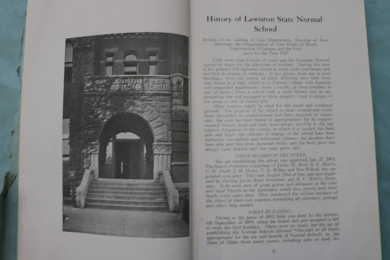 1917 ELESENES - LEWISTON STATE NORMAL HIGH SCHOOL YEARBOOK - K 2581