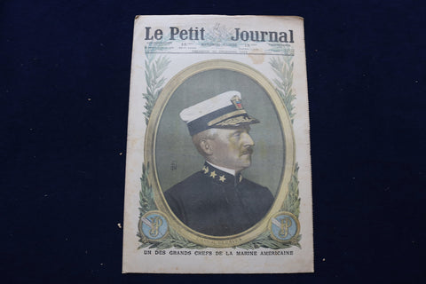 1917 DEC 30 LE PETIT JOURNAL SUPPLEMENT ILLUSTRE MAGAZINE -ADM. GLEAVES- NP 8826