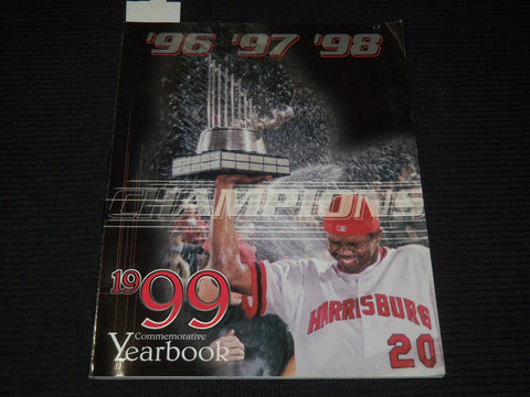 1999 HARRISBURG SENATORS BASEBALL COMMEMORATIVE YEARBOOK - ST 1767H