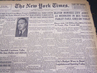 1953 JANUARY 7 NEW YORK TIMES - MAYOR REBUILDS CITY AIDES - NT 4701