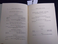 1879 CENTRAL CHURCH DIRECTORY - WORCESTER MASSACHUSETTS - J 8813