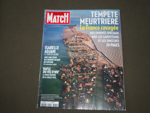 2010 MARCH 4-10 PARIS MATCH (FRENCH) MAGAZINE - NICE COVER OF FRANCE - SP 9970