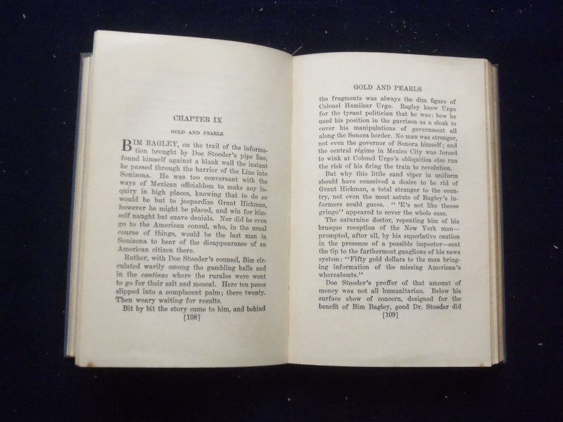 1922 DUST OF THE DESERT HARDCOVER BOOK BY ROBERT WELLES RITCHIE - KD 8378