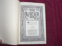 1900 JAN-DEC THE BUILDER U. K. MAGAZINE BOUND VOLUMES - 2 VOLS - FOLD OUTS - C 6