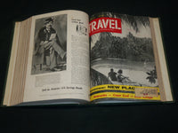 1956 JANUARY-DECEMBER TRAVEL MAGAZINE BOUND VOLUME - GREAT COVERS - KD 5998