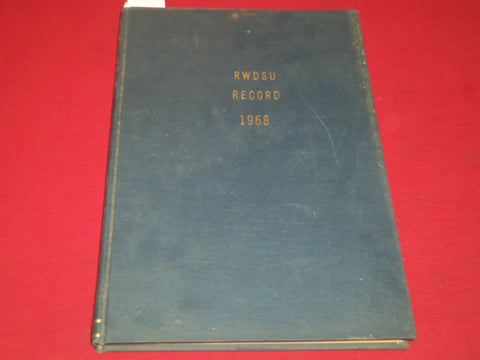 1968 RWDSU RECORD NEWSPAPER BOUND VOLUME NO. 15 - RETAIL - WHOLESALE - R 15E