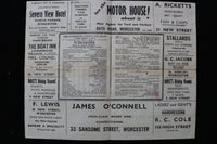 1944 THEATRE ROYAL WORCESTER PROGRAMME - LOT OF 2 - K 2798