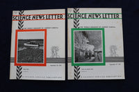 1941 SCIENCE NEWS LETTER - LOT OF 27 - O 3422