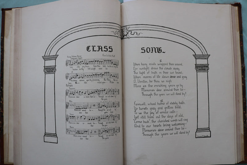 1905-1906 NORTHERN ILLINOIS NORMAL SCHOOL - BOUND VOLUME - KD 9651
