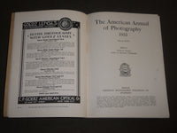 1933-1946 THE AMERICAN ANNUAL OF PHOTOGPRAHY BOOKS LOT OF 5 - KD 1425