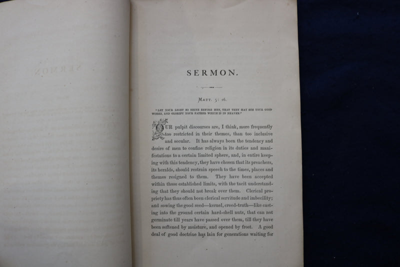 19868 SECRET SOCIETIES IN COLLEGE-SERMON- WILLIAMS COLLEGE - SOFTCOVER - K 1341