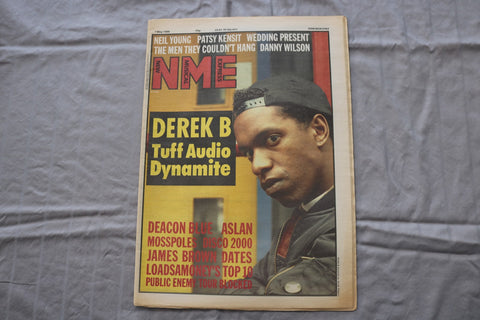 1988 MAY 7 NEW MUSICAL EXPRESS NEWSPAPER - DEREK B COVER - NP 9283
