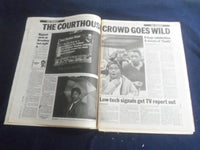1997 FEBRUARY 5 NEW YORK DAILY NEWS NEWSPAPER - O.J. MUST PAY $8.5 MIL - NP 5665