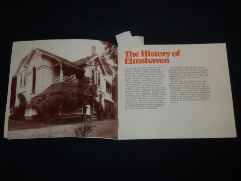 1970'S ELMSHAVEN - ELLEN WHITE SOFTCOVER PAMPHLET - J 8664