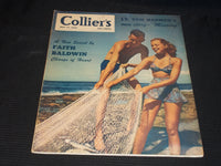 1944 MAY 27 COLLIER'S MAGAZINE NICE COVER & FULL PAGE ADS - E 1260