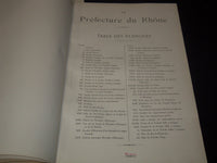 1896 LA PREFECTURE DU RHONE VOLUME - A. G. LOUVIER - GREAT PLATES - Z 254
