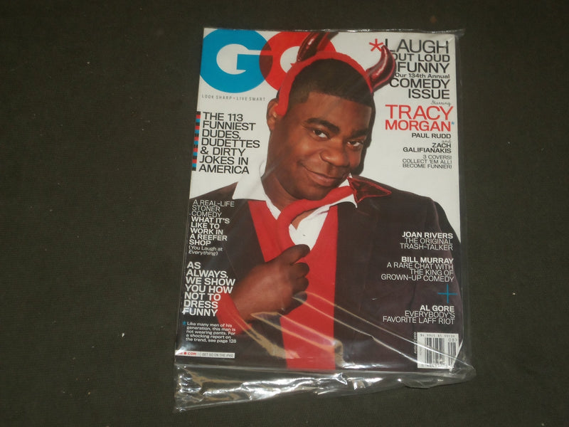 2010 AUGUST GQ MAGAZINE - TRACY MORGAN - B 2796
