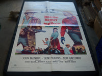 1967 ROUGH NIGHT IN JERICHO MOVIE POSTER - DEAN MARTIN - GEORGE PEPPARD - P 520