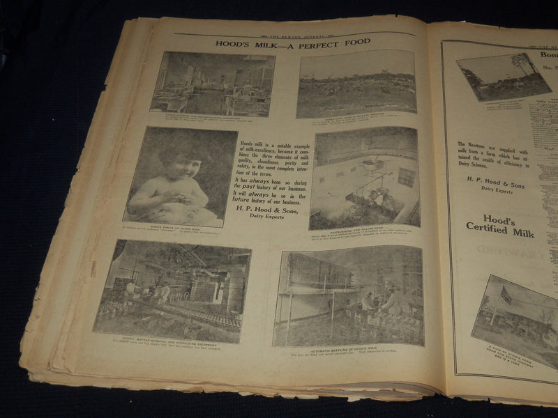 1866-1921 NEWTON JOURNAL NEWSPAPER 55TH ANNIVERSARY NUMBER - MASS - NP 1426A