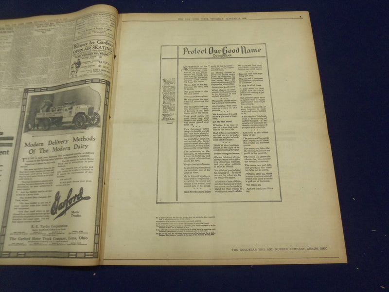 1916 JANUARY 6 NEW YORK TIMES - SECOND AMERICAN LOST ON THE PERSIA - NT 9053