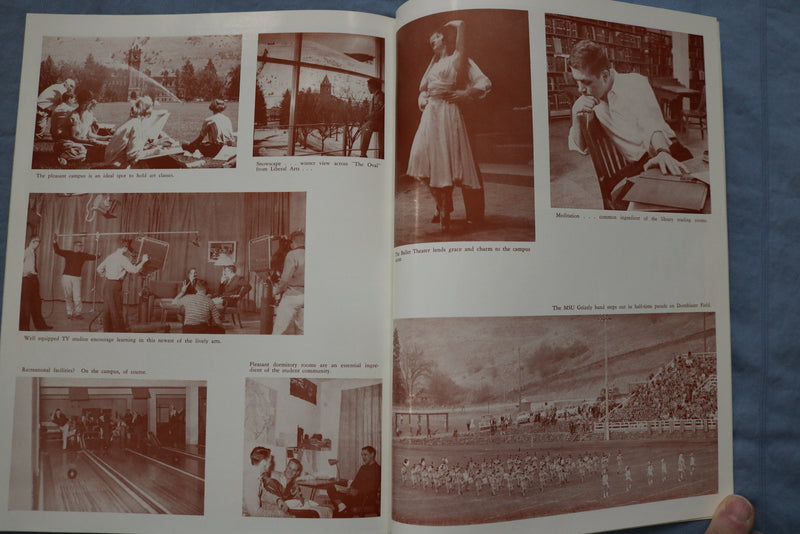 1960-1961 MONTANA STATE UNIVERSITY CATALOG - MISSOULA, MONTANA - K 328