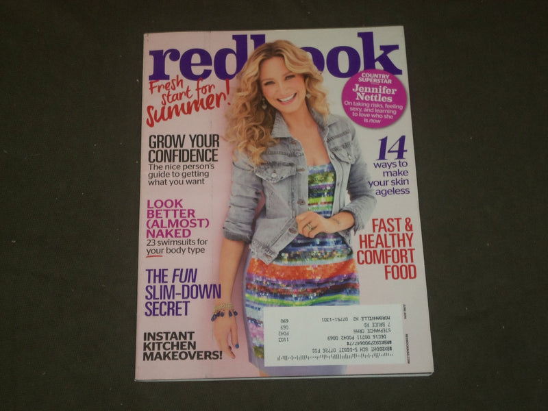 2016 JUNE REDBOOK MAGAZINE - JENNIFER NETTLES COVER - B 1605