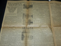1936 MAR 25 NEW HAMPSHIRE SENTINEL NEWSPAPER TRAFFIC SUSPENDED BIG ARC- NP 4251Q