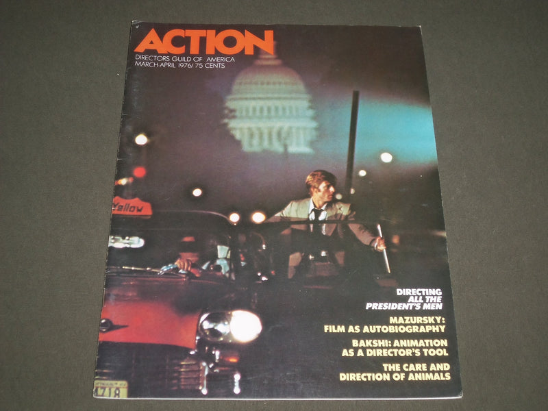 1976 MARCH/APRIL ACTION DIRECTORS GUILD OF AMERICA MAGAZINE VOL 2 NO 1 - SP 6066