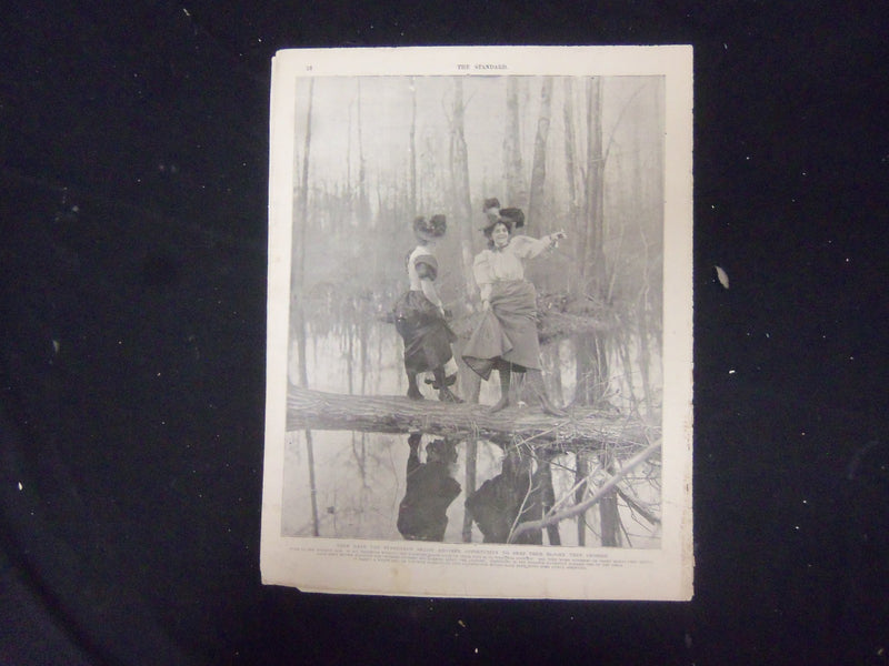 1897 MAY 15 THE STANDARD MAGAZINE - WALKING ABOVE NATURE'S MIRROR - ST 3224