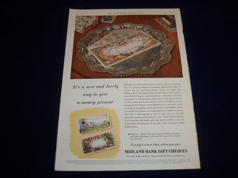 1955 JULY 2 ILLUSTRATED LONDON NEWS MAGAZINE - QUEEN ELIZABETH II - E 8010