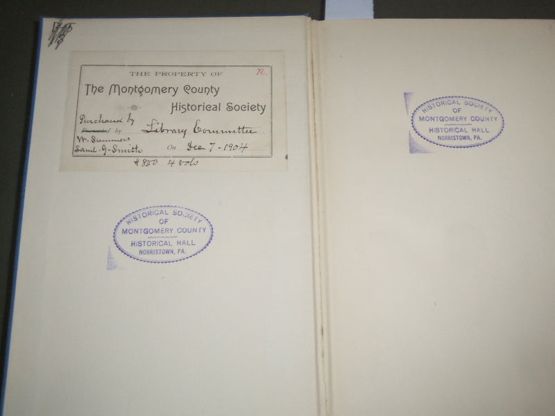 1902 NEW JERSEY AS A COLONY AND AS A STATE BY FRANCIS BAZLEY 4 VOLUMES - R 785