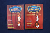 1984-1996 CIRCUS RONCALLI PROGRAMS - LOT OF 6 - O 3644