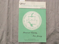 1965 SOMERSET COUNTY NEW JERSEY ANNUAL REPORT SOFTCOVER BOOK - K 290
