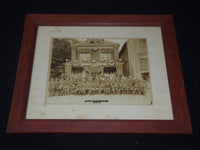 1929 DECORATION DAY VFW POST 184 FRAMED PHOTO - 15 1/2x13 1/2 - #216