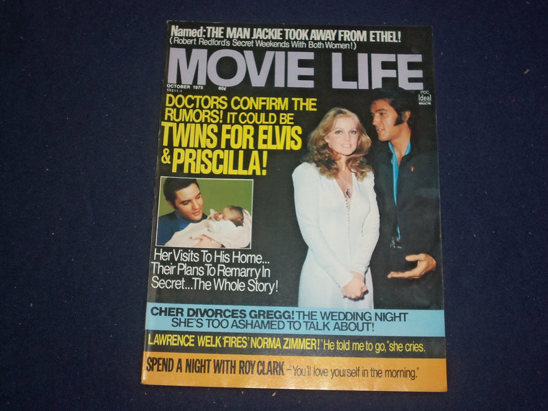 1975 OCTOBER MOVIE LIFE MAGAZINE - ELVIS PRESLEY - PHOTOS & STORIES - ST 5939