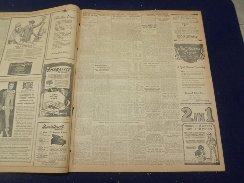 1920 NOVEMBER 18 NEW YORK TIMES - BRINDELL INDICTED ON EXTORTION - NT 8468