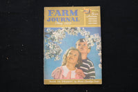 1937 MAY FARM JOURNAL MAGAZINE - GIRL AND BOY LOOKING AT TREE COVER - SP 4191N