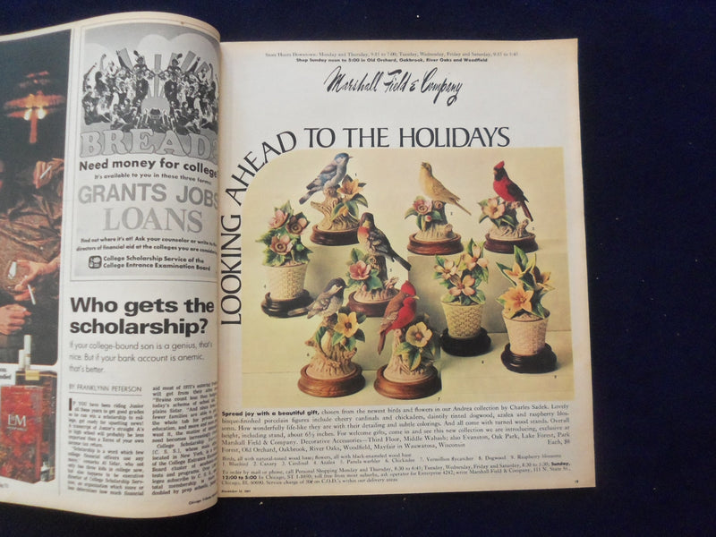 1971 NOV 14 CHICAGO TRIBUNE MAGAZINE SECTION-SCIENTOLOGISTS-ALEX KARRAS- NP 6422