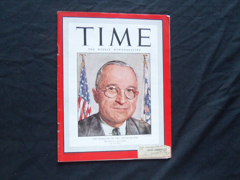 1945 APRIL 23 TIME MAGAZINE - HARRY S. TRUMAN - T 964