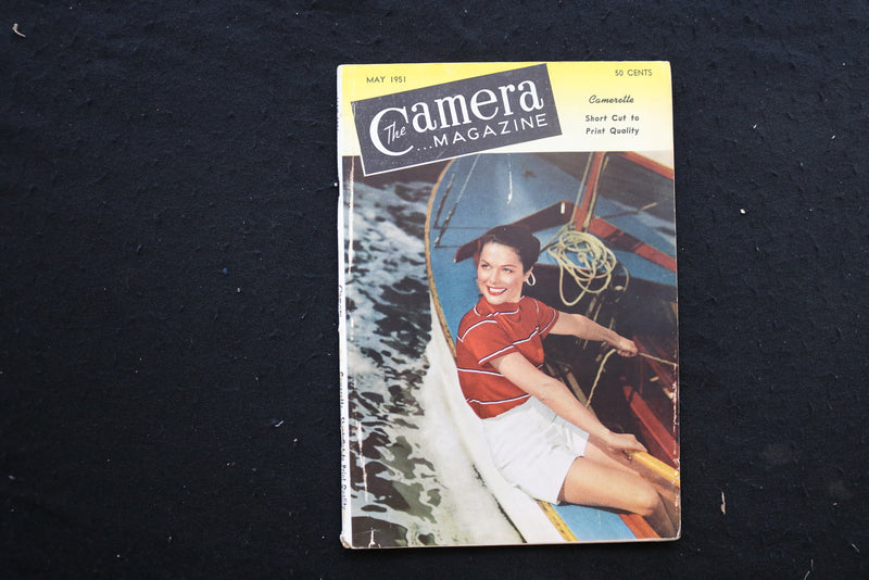 1951 MAY THE CAMERA MAGAZINE - ILEAN HOWE COVER - K 358