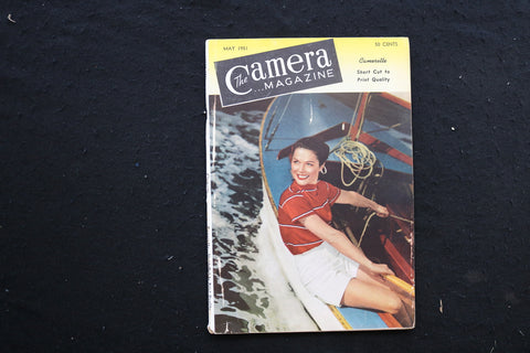 1951 MAY THE CAMERA MAGAZINE - ILEAN HOWE COVER - K 358
