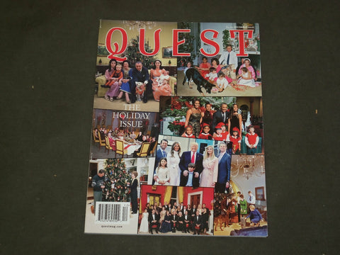 2016 DECEMBER QUEST MAGAZINE - NICE COVER, PHOTOS, ADS & ARTICLES - B 5073