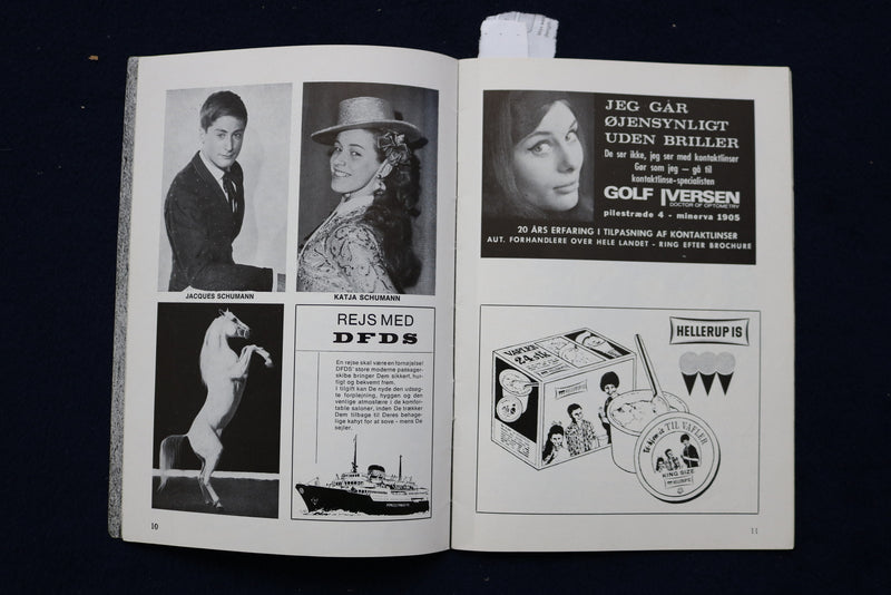 1970'S CIRKUS SCHUMANN SOFTCOVER PROGRAM - DUTCH TEXT - K 609